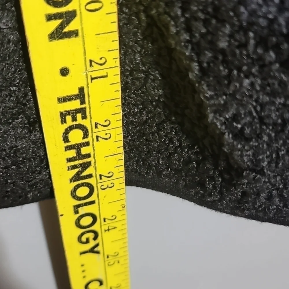 Mta Sport Fleece Sherpa Oversized Cropped Zip-Up Jacket